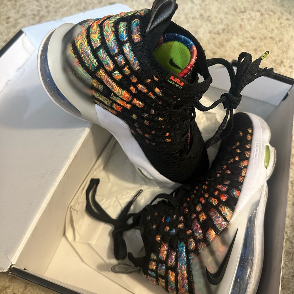 Fruity pebble multi color Lebrons